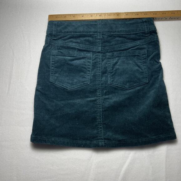 Girls' Corduroy Skirt - art class Teal Green L 10/12 - Picture 7 of 10